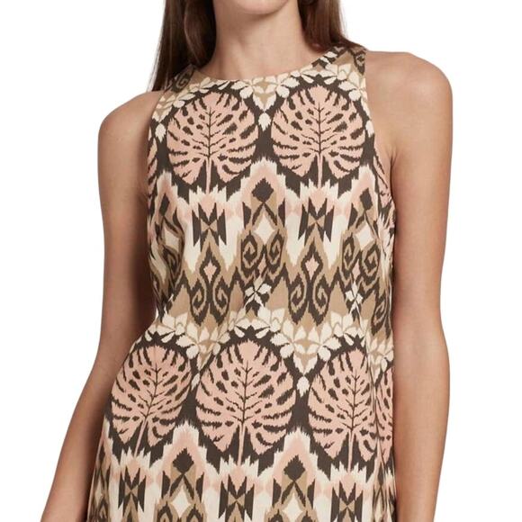 Tyler Boe | NWT Melissa Linen Tunic Multi Print Sleeveless Top - Picture 2 of 13